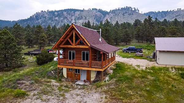 10 Acres of Residential Land with Home for Sale in Landusky, Montana