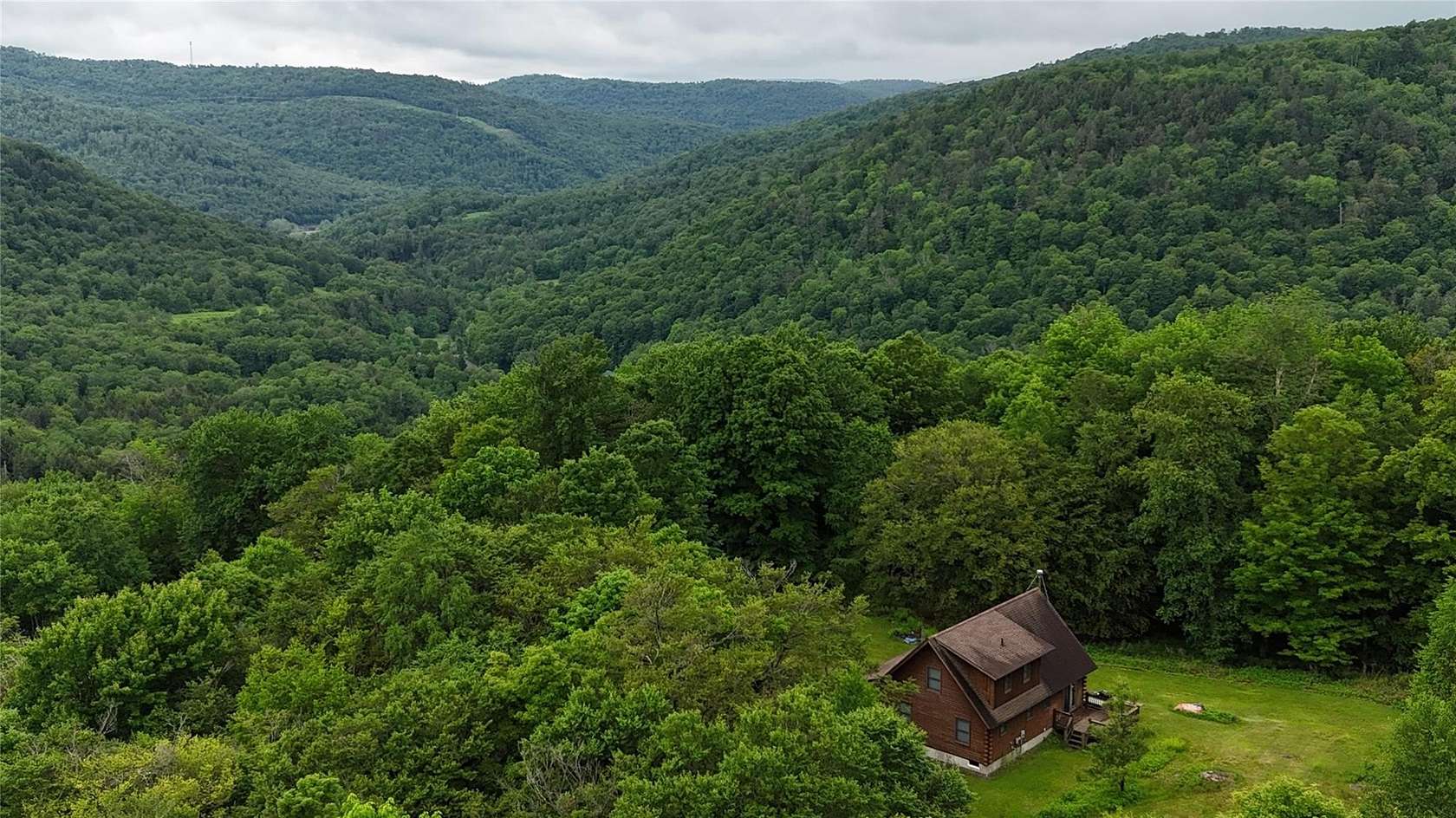 30 Acres of Recreational Land with Home for Sale in Roscoe, New York