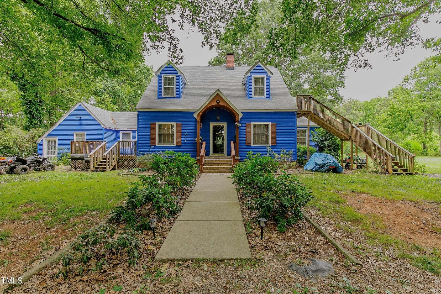 8.7 Acres of Residential Land with Home for Sale in Liberty, North Carolina