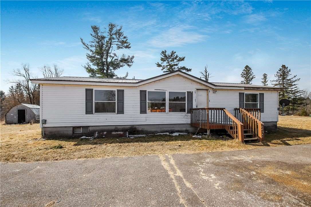 4.79 Acres of Residential Land with Home for Sale in Couderay, Wisconsin