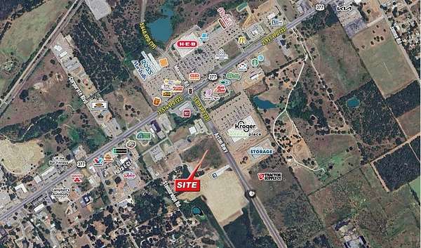 4.38 Acres of Commercial Land for Sale in Granbury, Texas