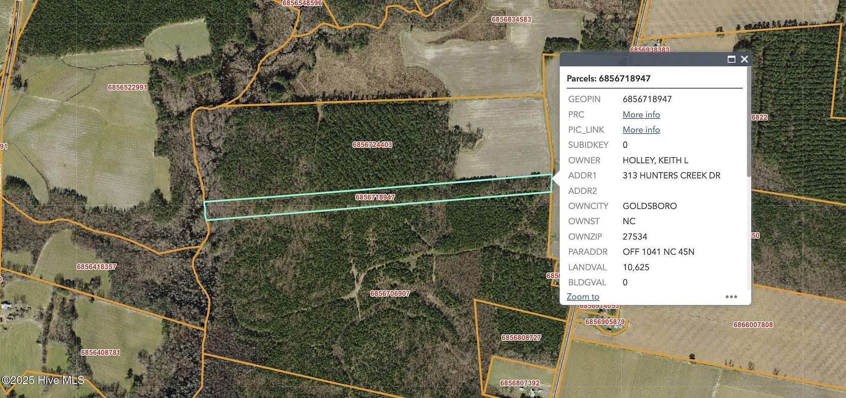 11.6 Acres of Recreational Land for Sale in Merry Hill, North Carolina