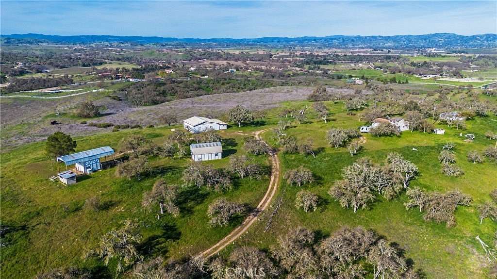 80 Acres of Land with Home for Sale in Paso Robles, California