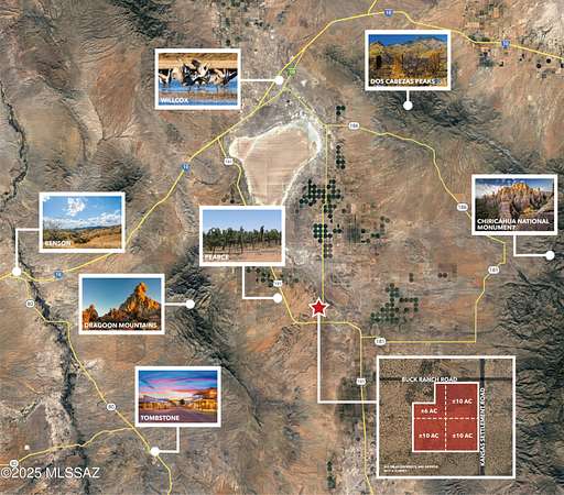 36 Acres of Recreational Land & Farm for Sale in Pearce, Arizona