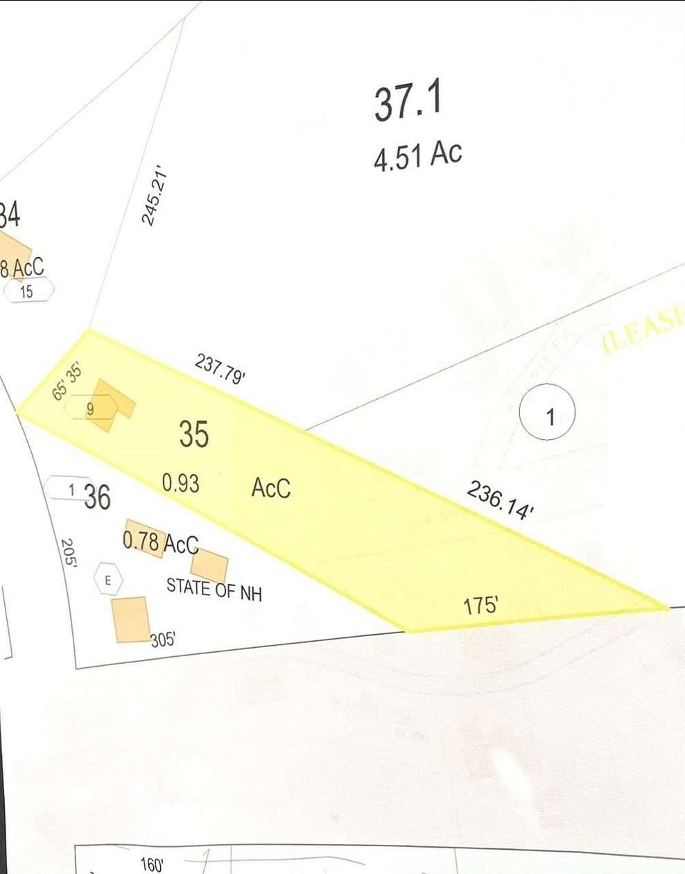0.93 Acres of Commercial Land for Sale in Gilford, New Hampshire