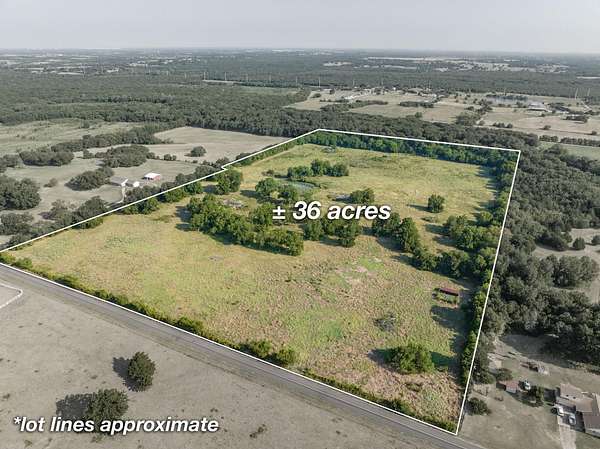 36 Acres of Recreational & Residential Land for Sale in Farmersville, Texas
