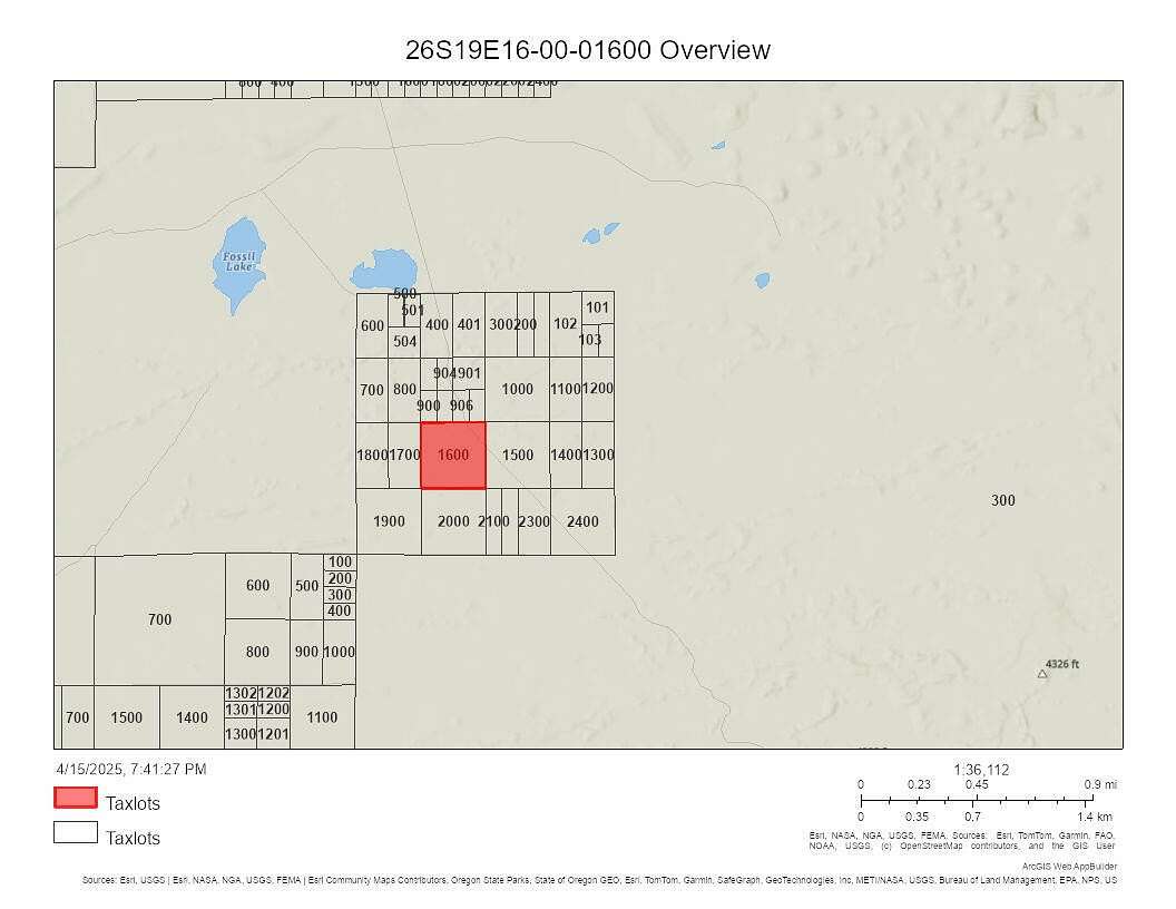 40 Acres of Recreational Land for Sale in Christmas Valley, Oregon