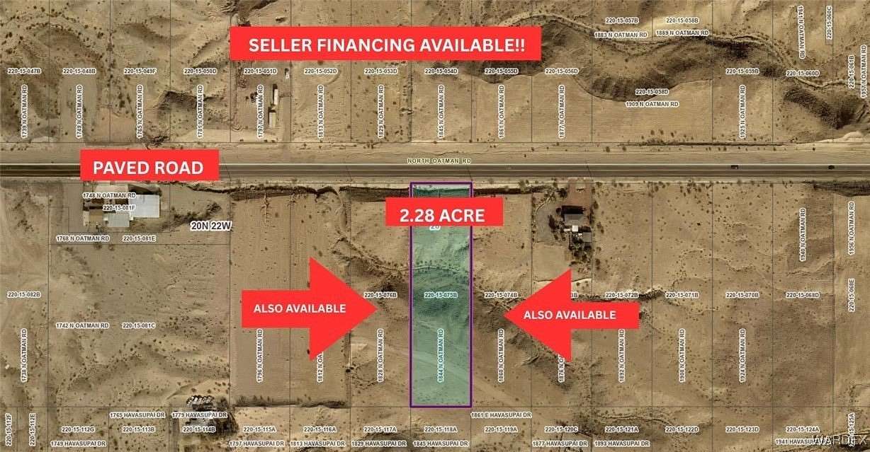 2.28 Acres of Commercial Land for Sale in Bullhead City, Arizona