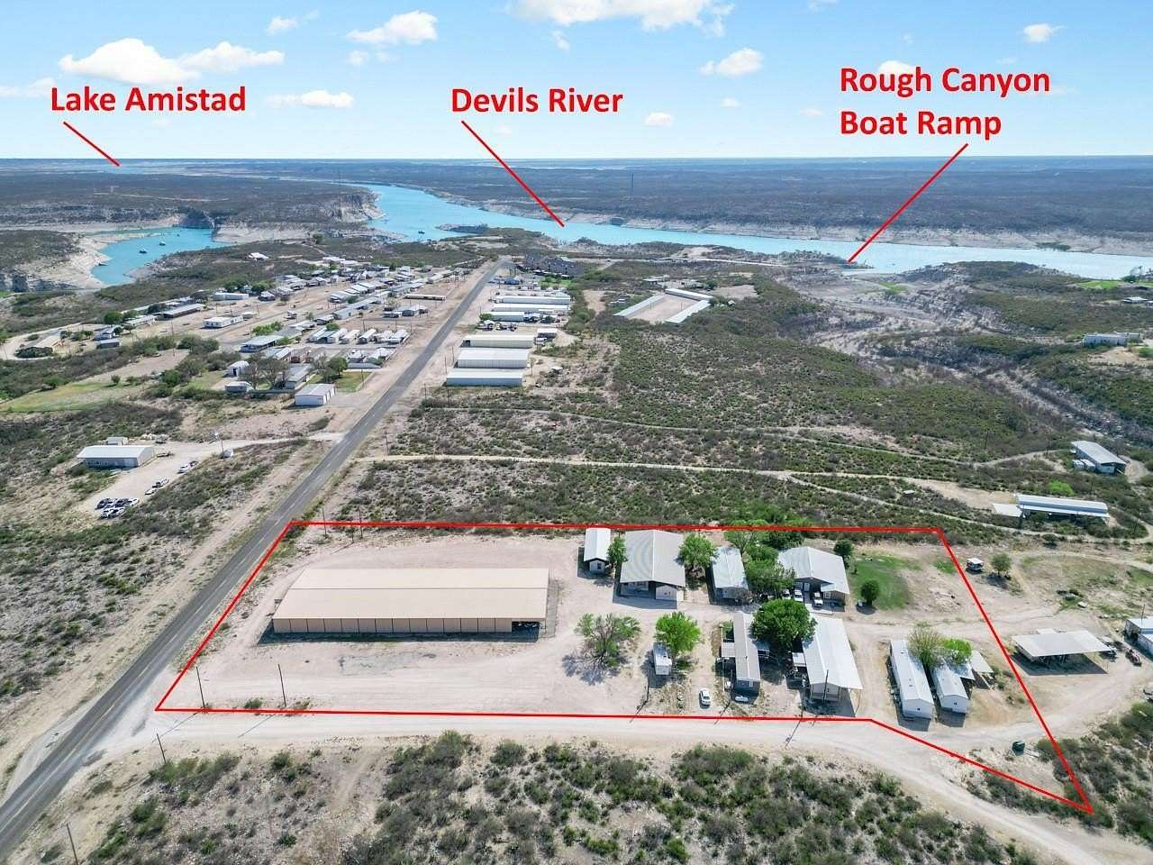 4 Acres of Improved Commercial Land for Sale in Del Rio, Texas