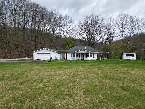 1.5 Acres of Residential Land with Home for Sale in West Hamlin, West Virginia