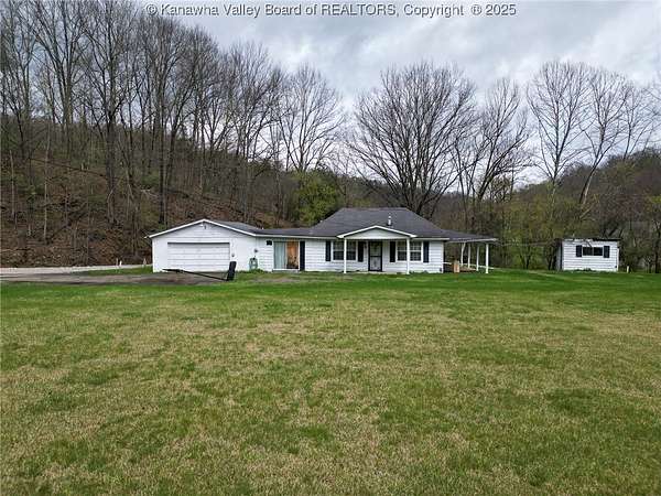 1.5 Acres of Residential Land with Home for Sale in West Hamlin, West Virginia