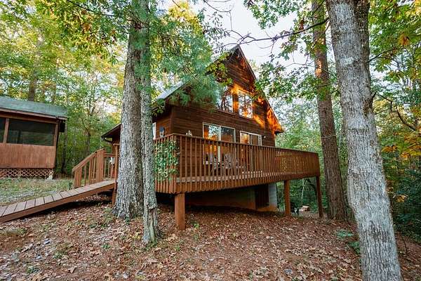 1.57 Acres of Residential Land with Home for Sale in Ellijay, Georgia
