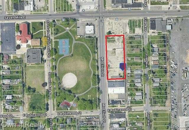 0.72 Acres of Commercial Land for Sale in Detroit, Michigan