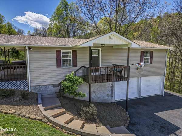 9.18 Acres of Land with Home for Sale in Gray, Tennessee