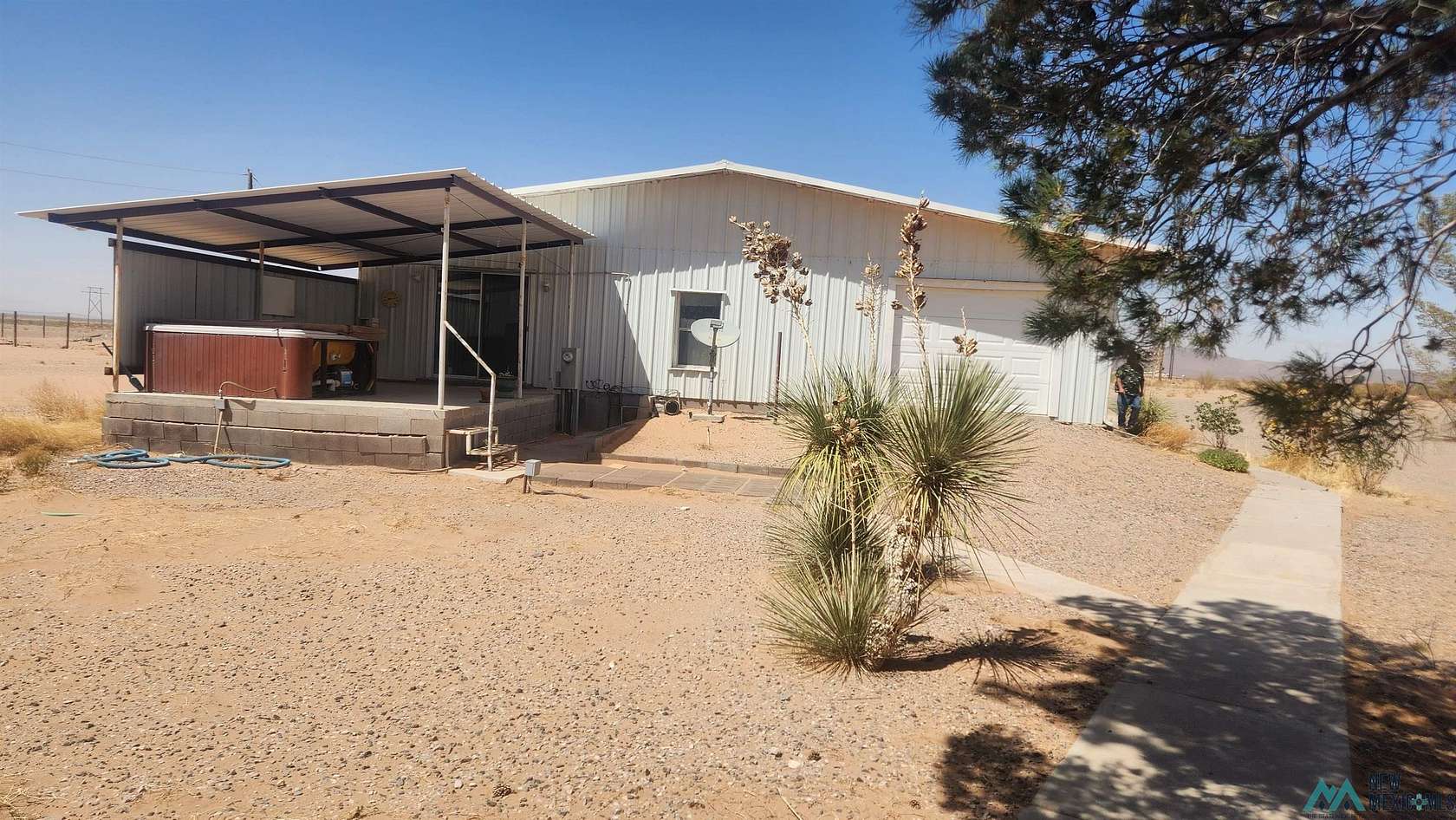 5 Acres of Land with Home for Sale in Deming, New Mexico