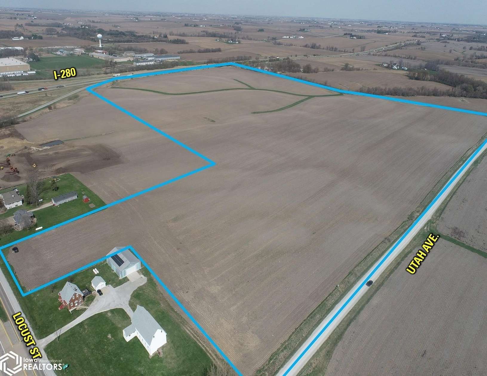 107 Acres of Agricultural Land for Sale in Davenport, Iowa