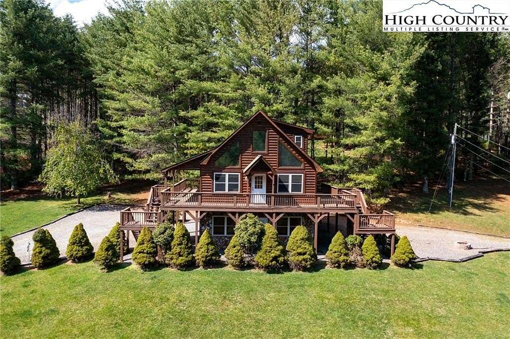 2.74 Acres of Residential Land with Home for Sale in Grassy Creek, North Carolina