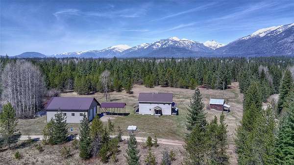 28 Acres of Land with Home for Sale in Heron, Montana