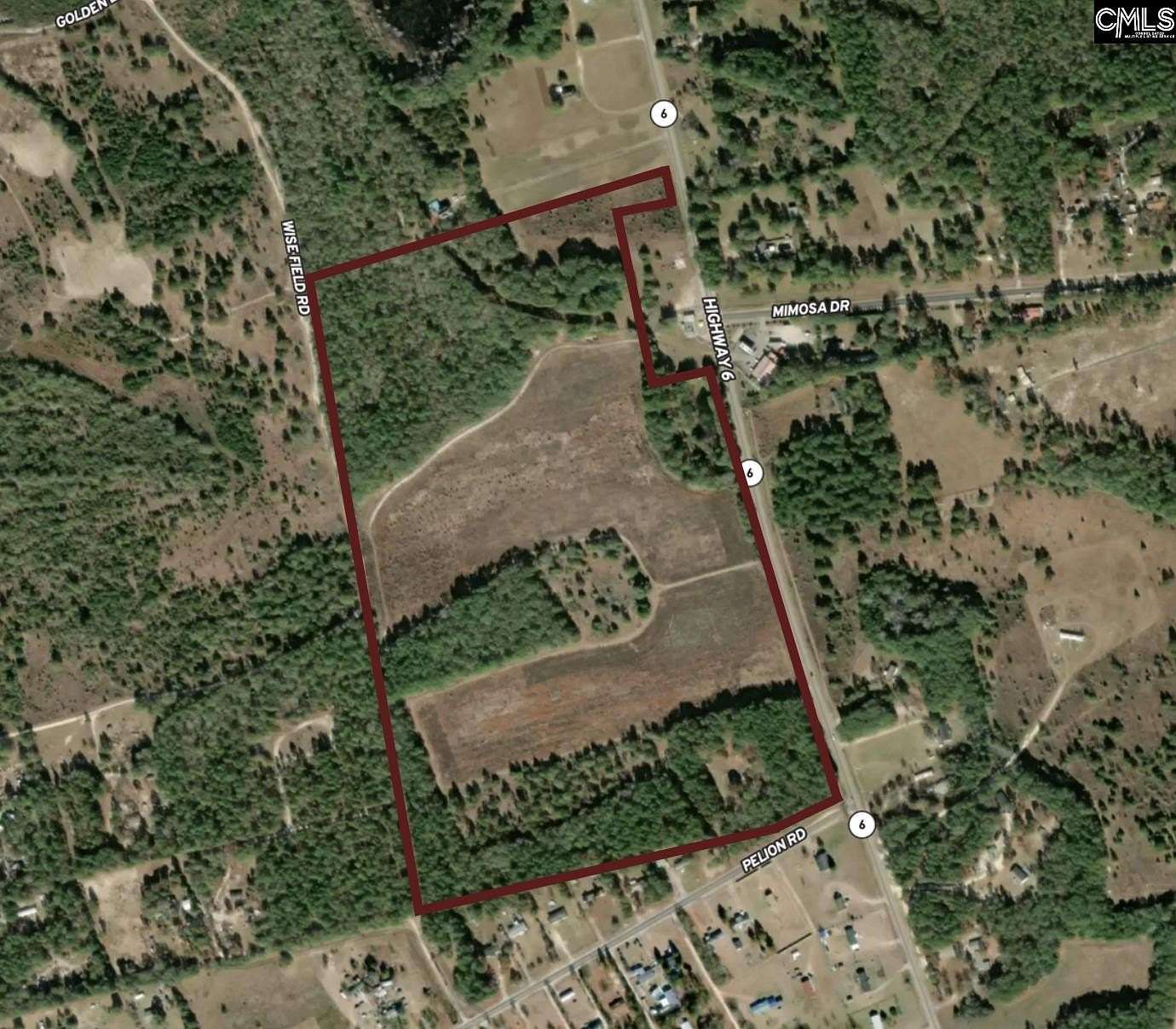 70.6 Acres of Land for Sale in Gaston, South Carolina