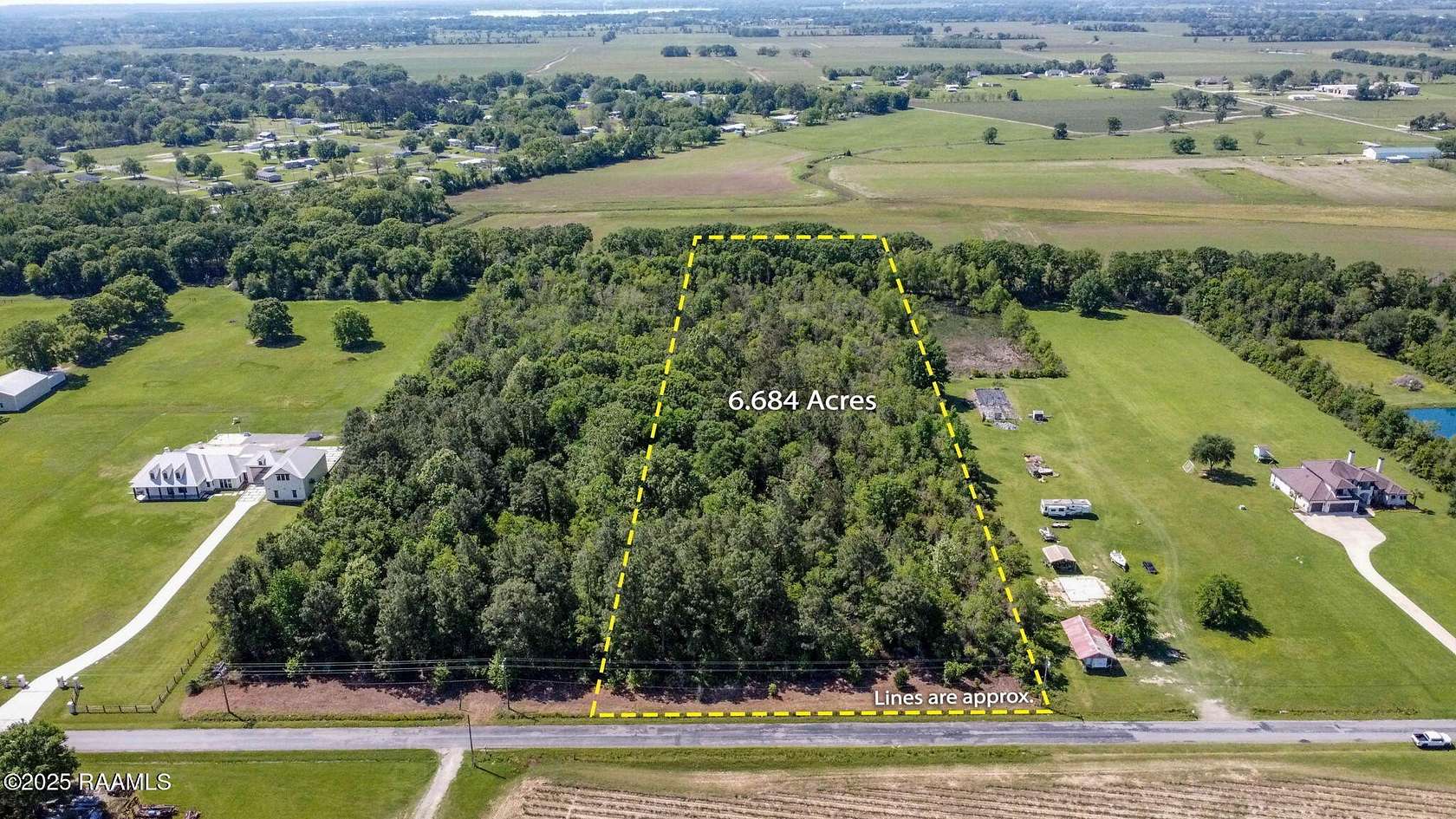 6.68 Acres of Residential Land for Sale in Youngsville, Louisiana