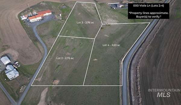 3.63 Acres of Agricultural Land for Sale in Viola, Idaho