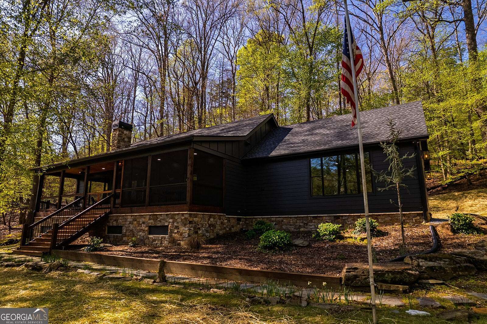 2 Acres of Residential Land with Home for Sale in Ellijay, Georgia