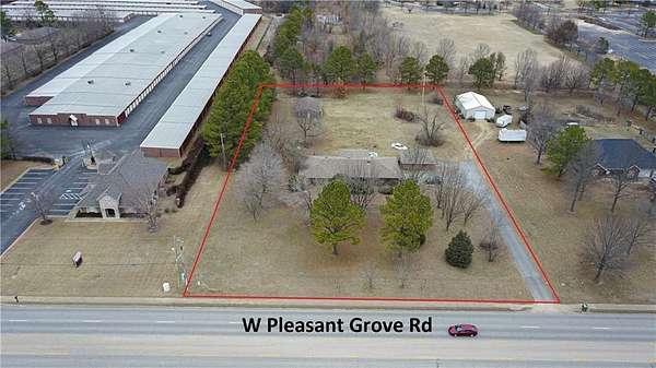 1.8 Acres of Residential Land with Home for Sale in Rogers, Arkansas