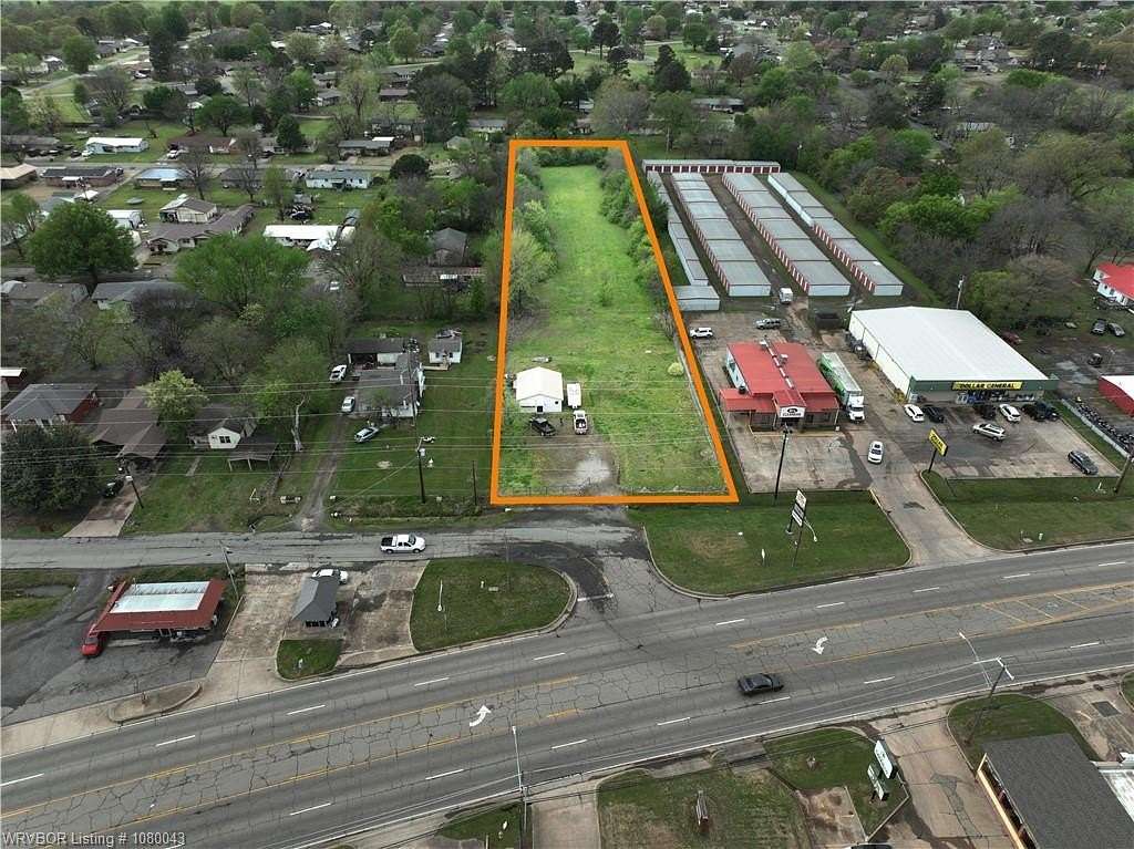 1.7 Acres of Improved Commercial Land for Sale in Poteau, Oklahoma