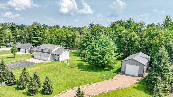 1.5 Acres of Residential Land with Home for Sale in Holcombe, Wisconsin