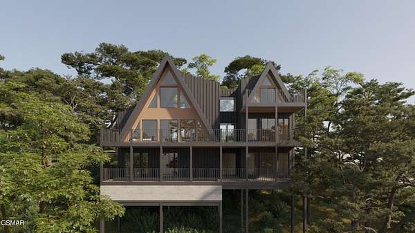 1.62 Acres of Residential Land with Home for Sale in Sevierville, Tennessee