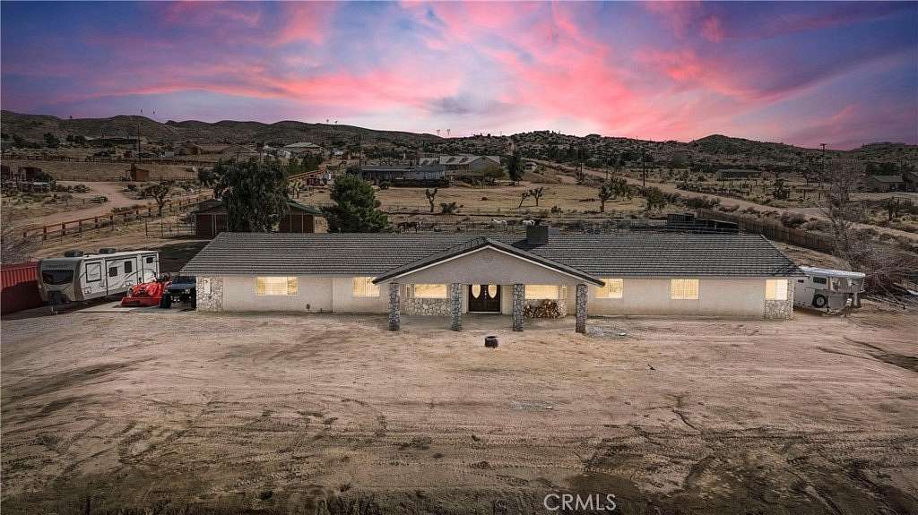 2 Acres of Residential Land with Home for Sale in Apple Valley, California