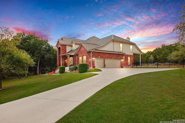 1.61 Acres of Residential Land with Home for Sale in New Braunfels, Texas