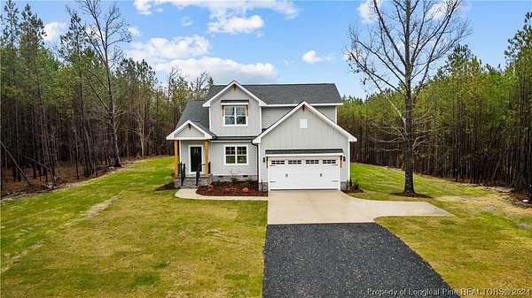 1.87 Acres of Residential Land with Home for Sale in Eagle Springs, North Carolina