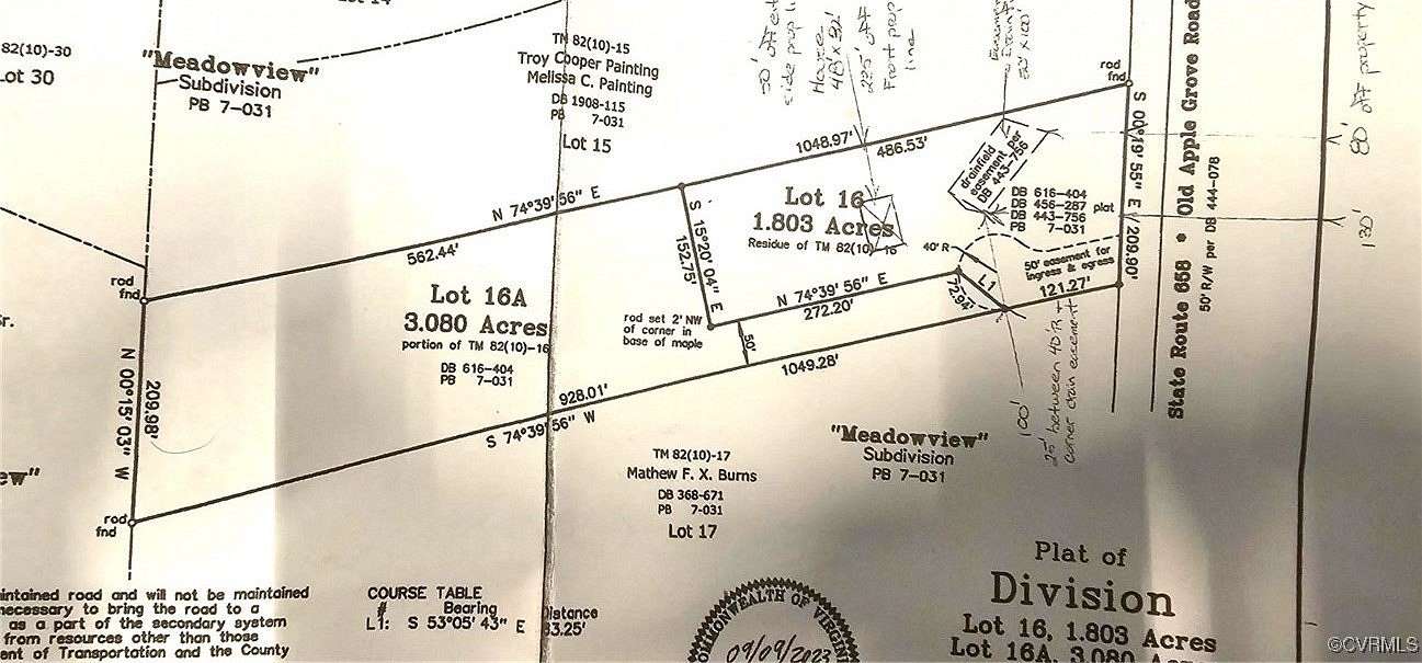 1.8 Acres of Residential Land with Home for Sale in Mineral, Virginia