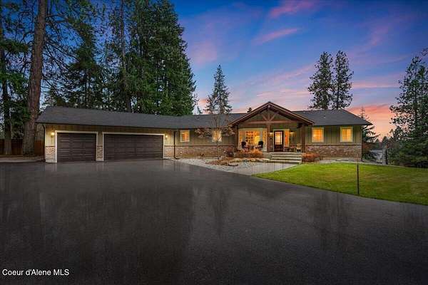 1.68 Acres of Residential Land with Home for Sale in Hayden, Idaho