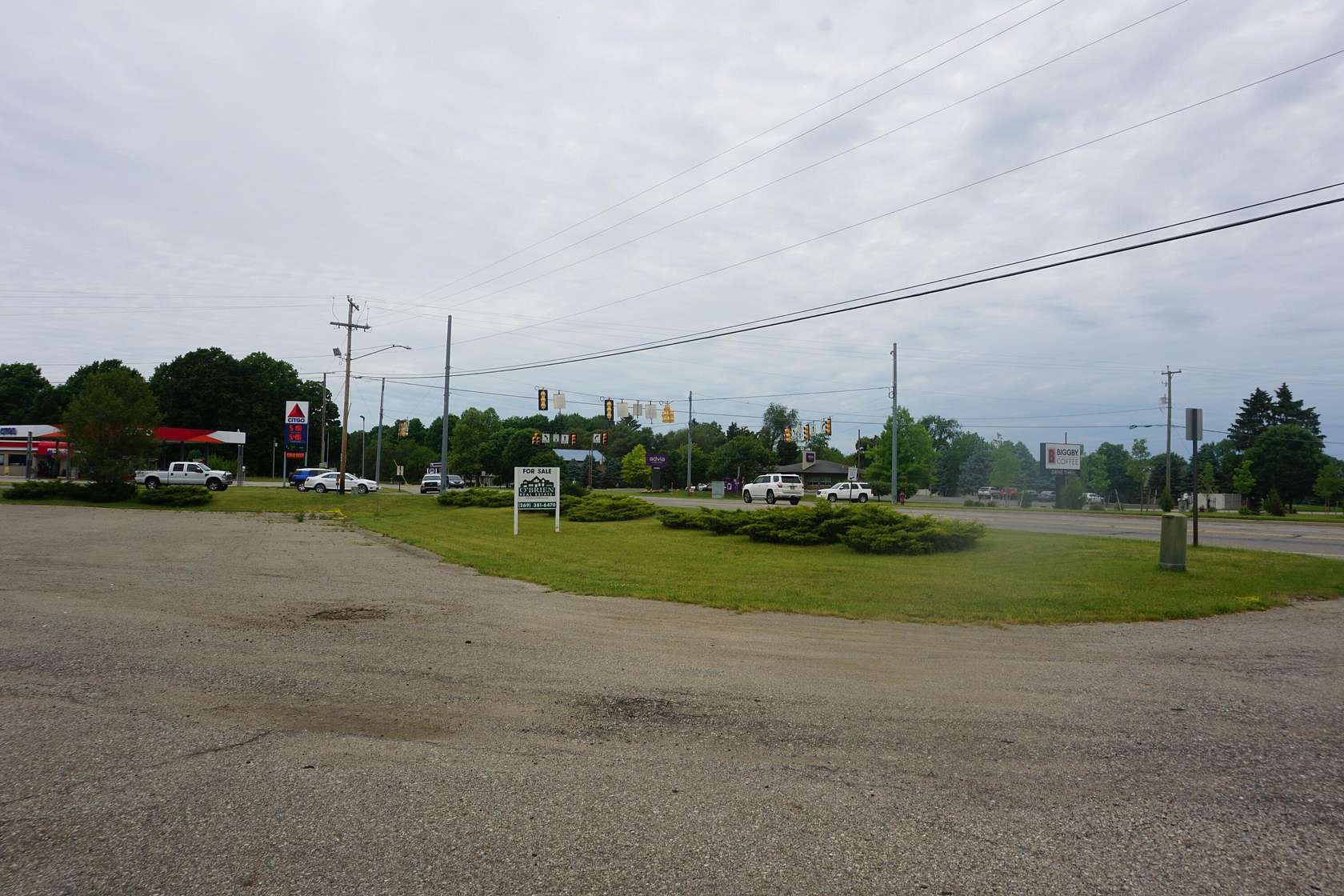 1.78 Acres of Improved Commercial Land for Sale in Mattawan, Michigan