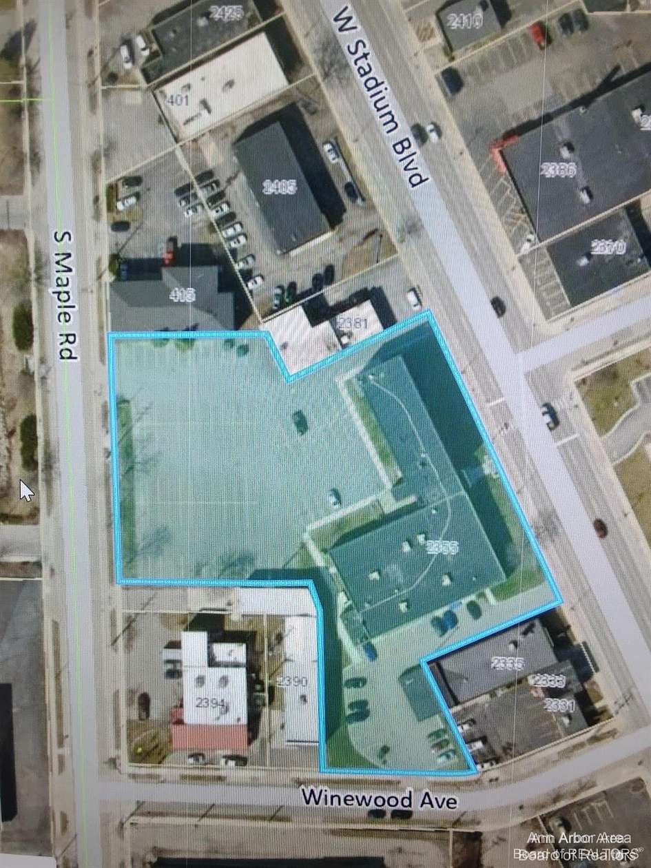 1.8 Acres of Improved Commercial Land for Sale in Ann Arbor, Michigan