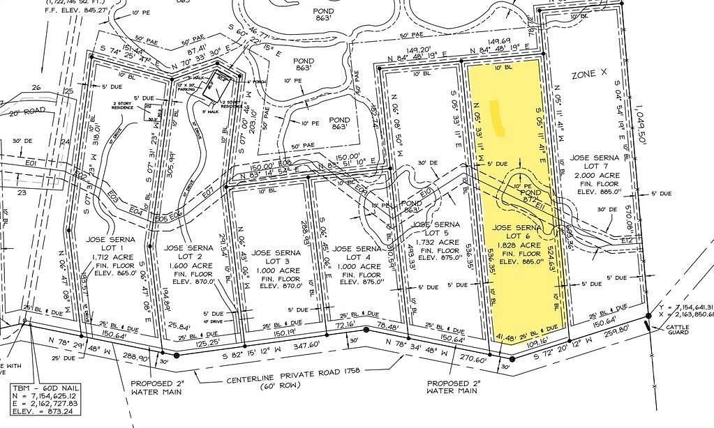 1.83 Acres of Residential Land for Sale in Chico, Texas