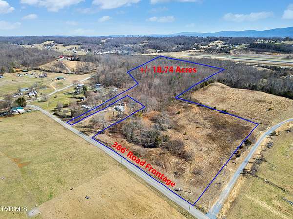 18.7 Acres of Commercial Land for Sale in Greeneville, Tennessee