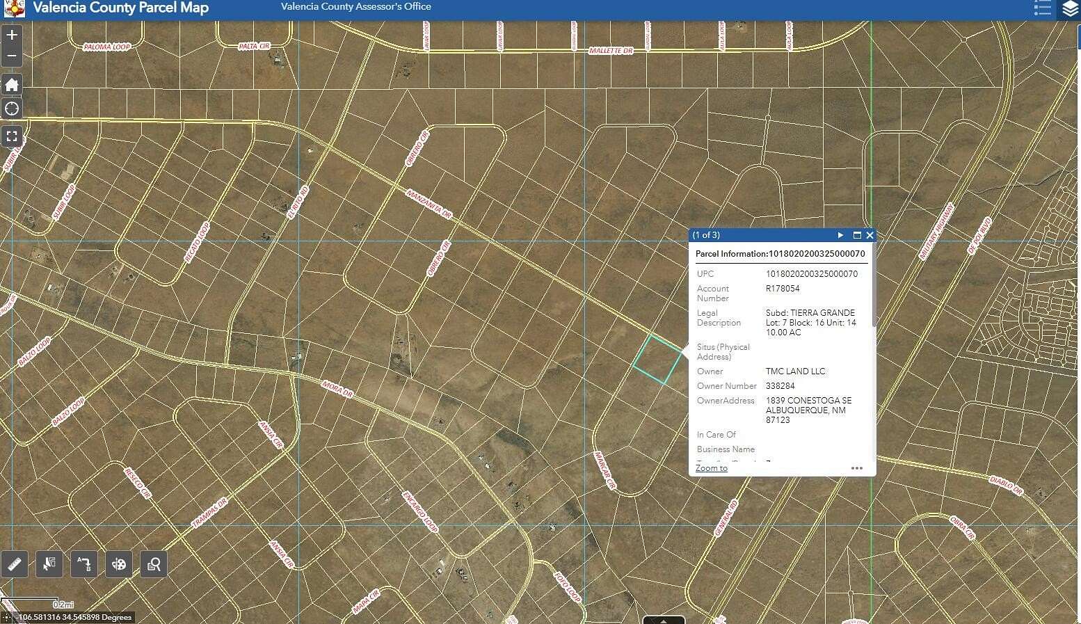 10 Acres of Residential Land for Sale in Rio Communities, New Mexico