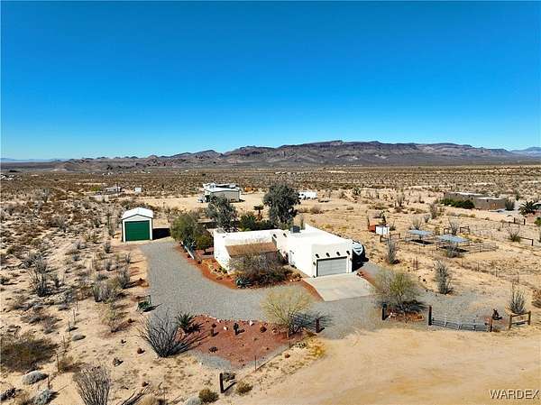 2.35 Acres of Residential Land with Home for Sale in Yucca, Arizona
