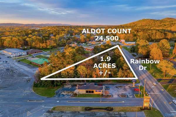 1.9 Acres of Improved Commercial Land for Sale in Rainbow City, Alabama