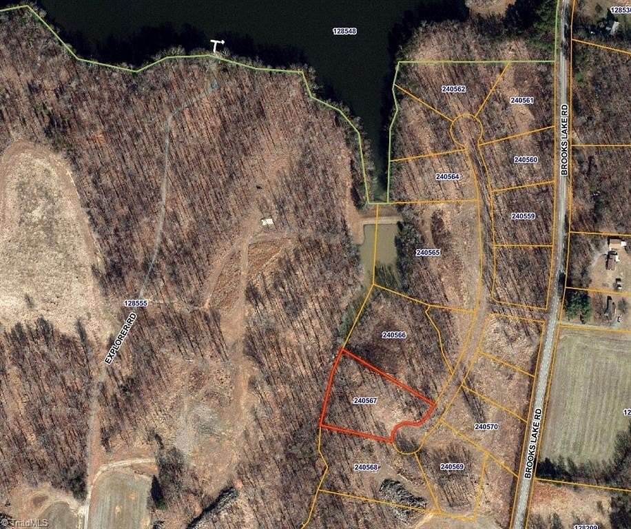2 Acres of Residential Land for Sale in Browns Summit, North Carolina