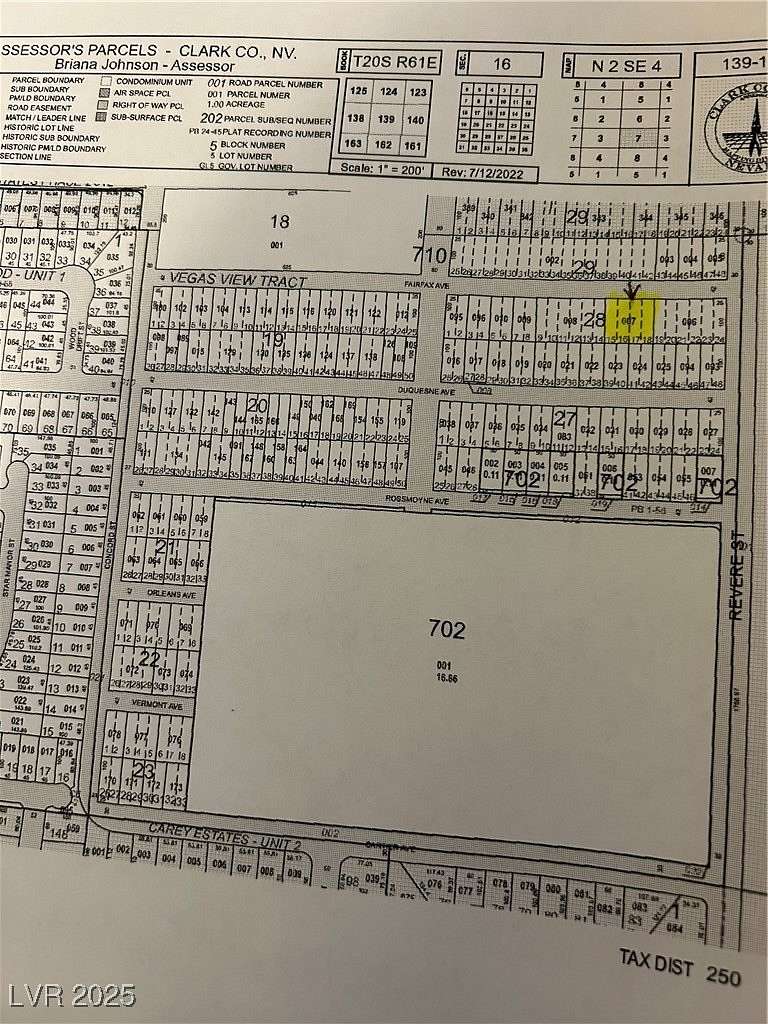 0.24 Acres of Residential Land for Sale in North Las Vegas, Nevada