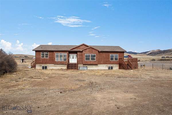 6 Acres of Residential Land with Home for Sale in Whitehall, Montana