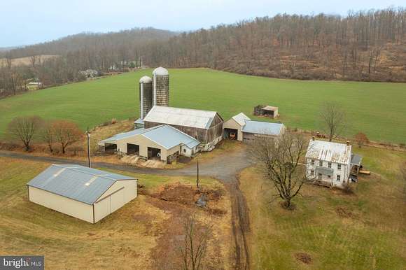 34.1 Acres of Agricultural Land with Home for Sale in Reinholds, Pennsylvania