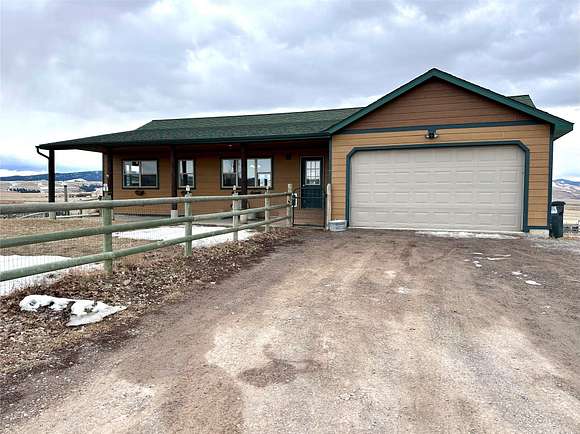 20 Acres of Recreational Land with Home for Sale in Hall, Montana