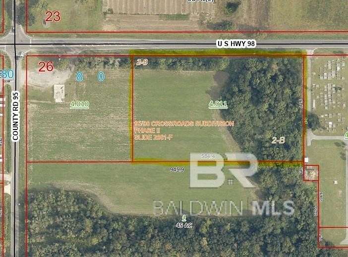4.85 Acres of Land for Sale in Elberta, Alabama