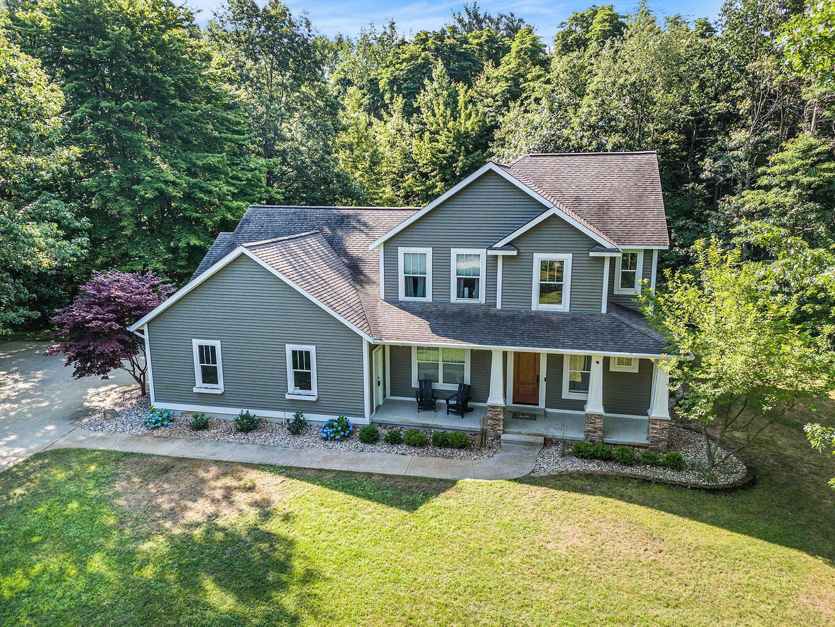 2 Acres of Residential Land with Home for Sale in West Olive, Michigan