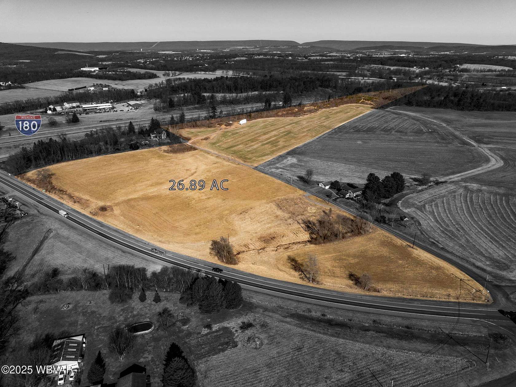 26.9 Acres of Commercial Land for Sale in Watsontown, Pennsylvania